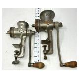 (2) Shapleigh Hardware Co. Food Choppers - No. 61