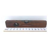 Antique 14" Stanley - No. 104 Wood/Brass Level