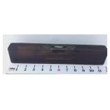 Antique 12"  Stanley - No. 102 Wood/ Brass Level