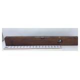 Antique 24" Henry Disston & Son Wood/Brass