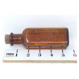Vtg. Winchester Gun Oil - Amber Bottle