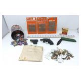 Vintage Puzzles, Water Guns, Hard Rubber Knife &