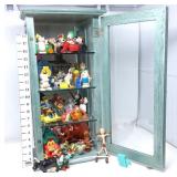 Display Cabinet w/Collectibles