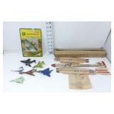 Dick Tracy Wooden Airplane & Variety of Airplanes