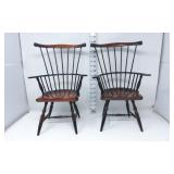 (2) Vintage Windsor Toy Armchairs