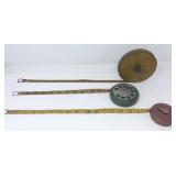(3) Vintage Cloth Measuring Tapes - Dial - 50