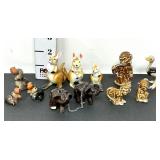 Miniature Bone China Zoo Animals