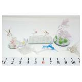Hummingbird Glass Figurines