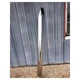 Chrome Exhaust Stack, 5.25 diameter x 6