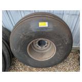 Titan 16.5L-16.1SL tire and rim, off ripper