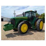 2002 John Deere 8520 Tractor, MFWD, ILS Suspension
