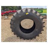 Firestone 24.5-32 tire, off 9550 combine
