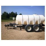 Sprayer Specialties 1000 Gallon Liquid tender,