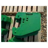 (6) John Deere 100# / 47KG front suitcase weights