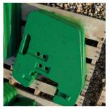 (5) John Deere 100# / 47KG front suitcase weights