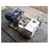 Gas engine powered hydraulic lift unit, 8 HP
