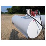 1000 gal fuel barrel w/electric, high volume pump