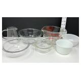Assorted Glass Kitchen / BakewareSome Small