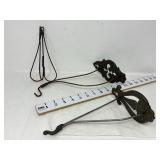 (3) Decorative Wall Hooks