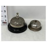 (2) 19th Century Ornate Service Bells