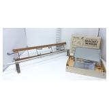 Extension Bracket Mirror, Rack w/Hooks & Towel