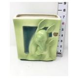 Vintage Royal Copley Square Deer Vase - Vase has