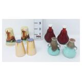 Lusterware, Ceramic & Glass Salt & Pepper Shakers