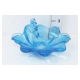 Vintage Mutano Style Blown Glass Ashtray