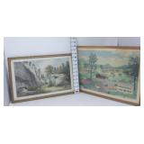 Currier & Ives & Grandma Moses Pictures