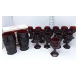 Avon Cape Cod (2) Tall Beverage & (16) Cordial