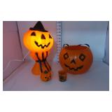 Empire Blow Mold Light Up Pumpkin,
