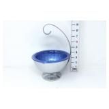 Vintage Ice Bowl w/Chrome Stand