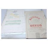 DeKalb & Badger Brand Seed Sacks