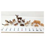 Miniature Chipmunk, Deer, Rabbit, & Bear