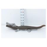 Vintage Cast Iron Alligator Nutcracker