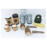 Ceramic, Glass & Plastic Salt & Pepper Shakers