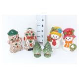 Holiday Salt & Pepper Shakers