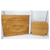 (2) Pampered Chef Cutting Boards