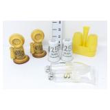 Glass & Plastic Salt & Pepper Shakers