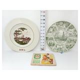 Iowa & Neodesha Kansas Plates & S & H Green