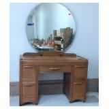Huntingburg Furn. Art Deco Waterfall Vanity On