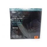 (100) 12.75" Vinyl Records Sleeves NIP