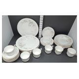 (6) Place Settings Royal Stafford "Romance" Dish