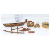 Handcrafted Wood Canoes, Dutch Shoes & Trinket