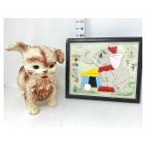 1960s Woofie Rubber Dog Toy & A Child Guidance