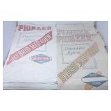 (3) Pioneer Hybrid Seed Corn Sacks