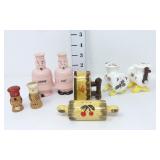Cooking Salt & Pepper Shakers- Pink Chef