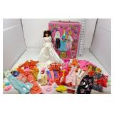 1966 Barbie Doll w/1969 Case & Accessories