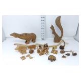 Handcrafted Wood Animals