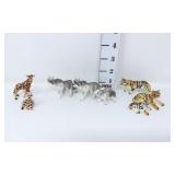 Miniature Giraffes, Elephants & Tigers
